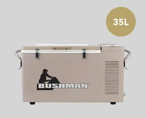 The Original Bushman 35-52L Portable Fridge-Freezer - Everything Caravans