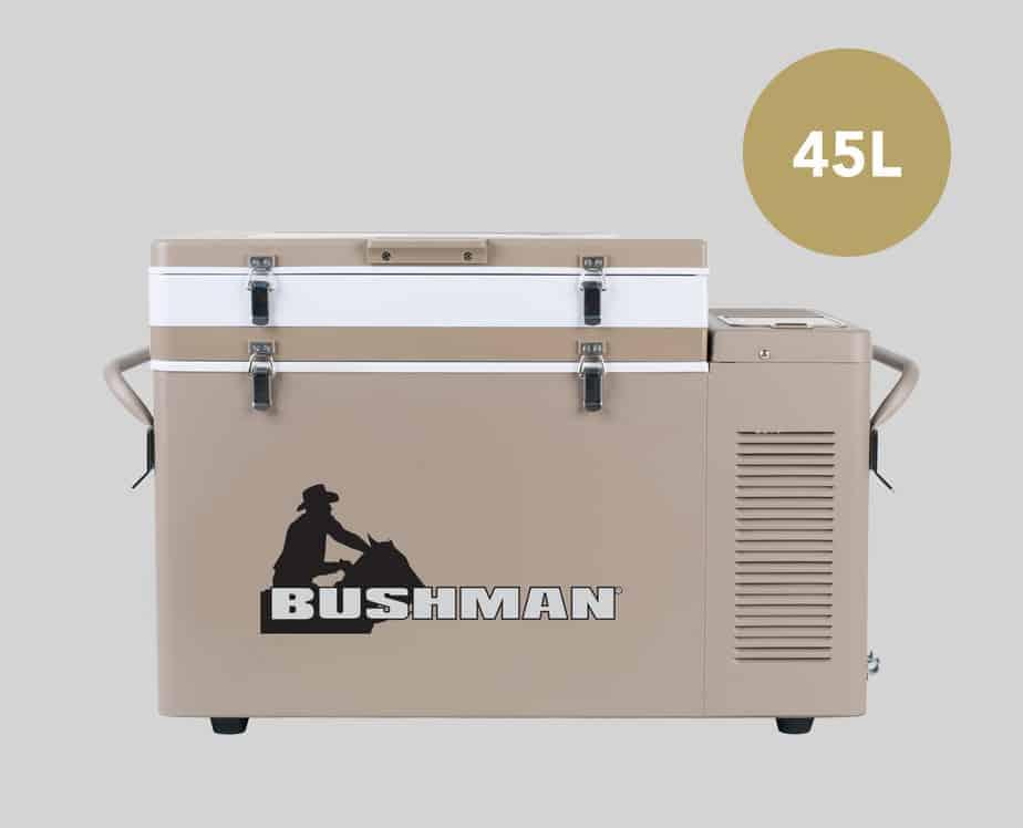 The Original Bushman 35-52L Portable Fridge-Freezer - Everything Caravans