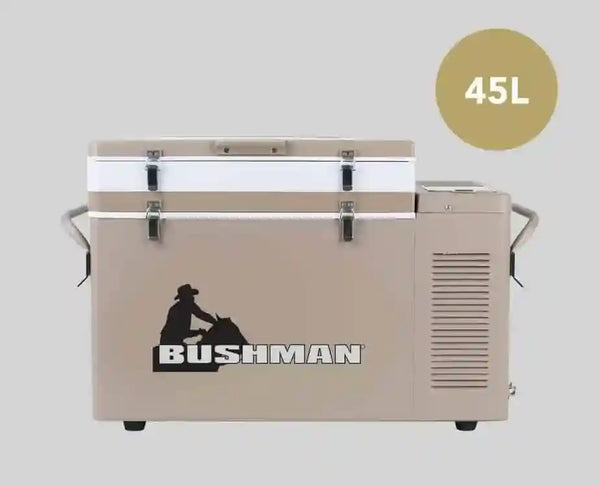 The Original Bushman 35-52L Portable Fridge-Freezer - Everything Caravans