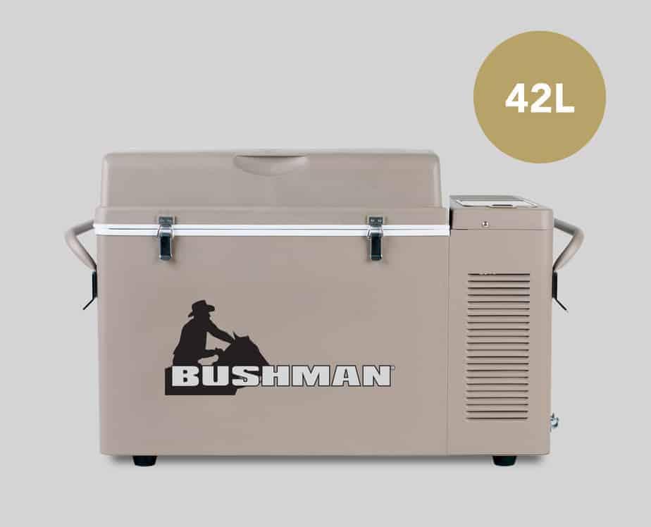 The Original Bushman 35-52L Portable Fridge-Freezer - Everything Caravans