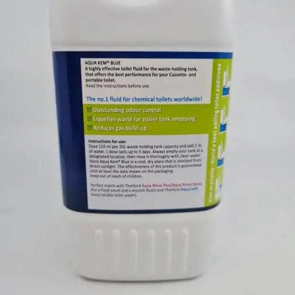 Thetford Aqua Kem Blue Premium 2L Bottle - Everything Caravans