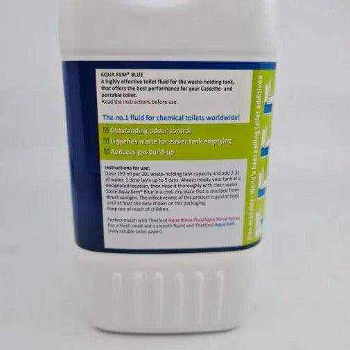 Thetford Aqua Kem Blue Premium 2L Bottle - Everything Caravans