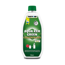Thetford Aqua Kem Green Concentrated 750Ml Bottle of Toilet Chemical - Everything Caravans