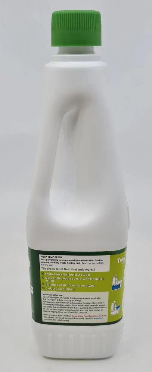 Thetford Aqua Kem Green Premium 1L Bottle of Toilet Chemical - Everything Caravans