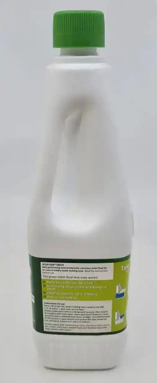 Thetford Aqua Kem Green Premium 1L Bottle of Toilet Chemical - Everything Caravans
