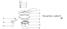 Thetford C400 Cassette Mechanism - Seal Only - Everything Caravans