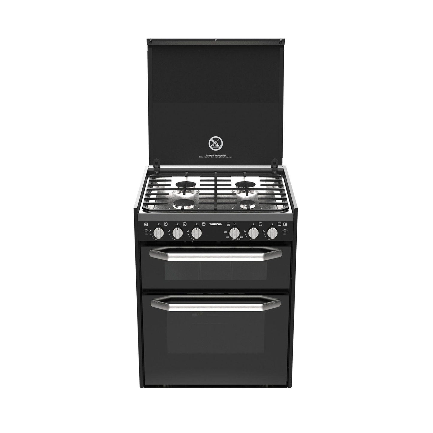 Thetford K1520 Combination Cooker Gas Only Hobs Grill and Oven - Everything Caravans