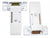 Thetford SR HINGE FREEZER DOOR - N3141 (pack of two) Thetford