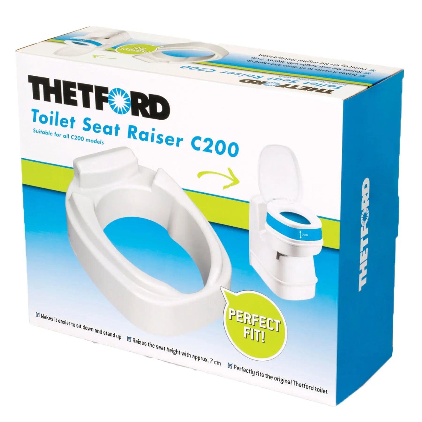 Thetford Seat for Raiser for C200 Models Only - 70mm - Everything Caravans