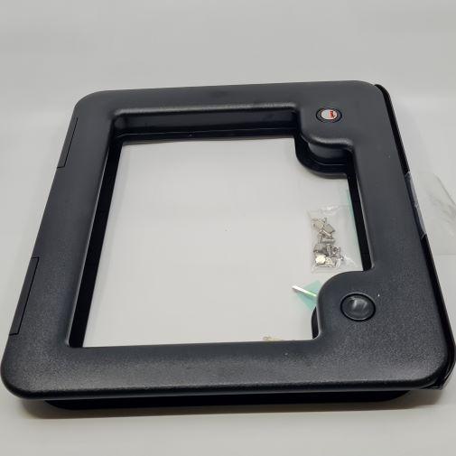 Thetford Service Door 3 - RV and Caravan Hatch Black 385mm x 340mm - Everything Caravans