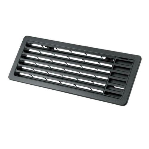 Thetford Upper Fridge Vent for Electrolux Dometic Thetford 3 Way Caravan Fridge - Black - Everything Caravans