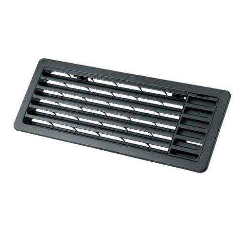 Thetford Upper Fridge Vent for Electrolux Dometic Thetford 3 Way Caravan Fridge - Black - Everything Caravans