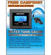 Topargee Water Tank Gauge - Flush Mount - 12volt - Everything Caravans