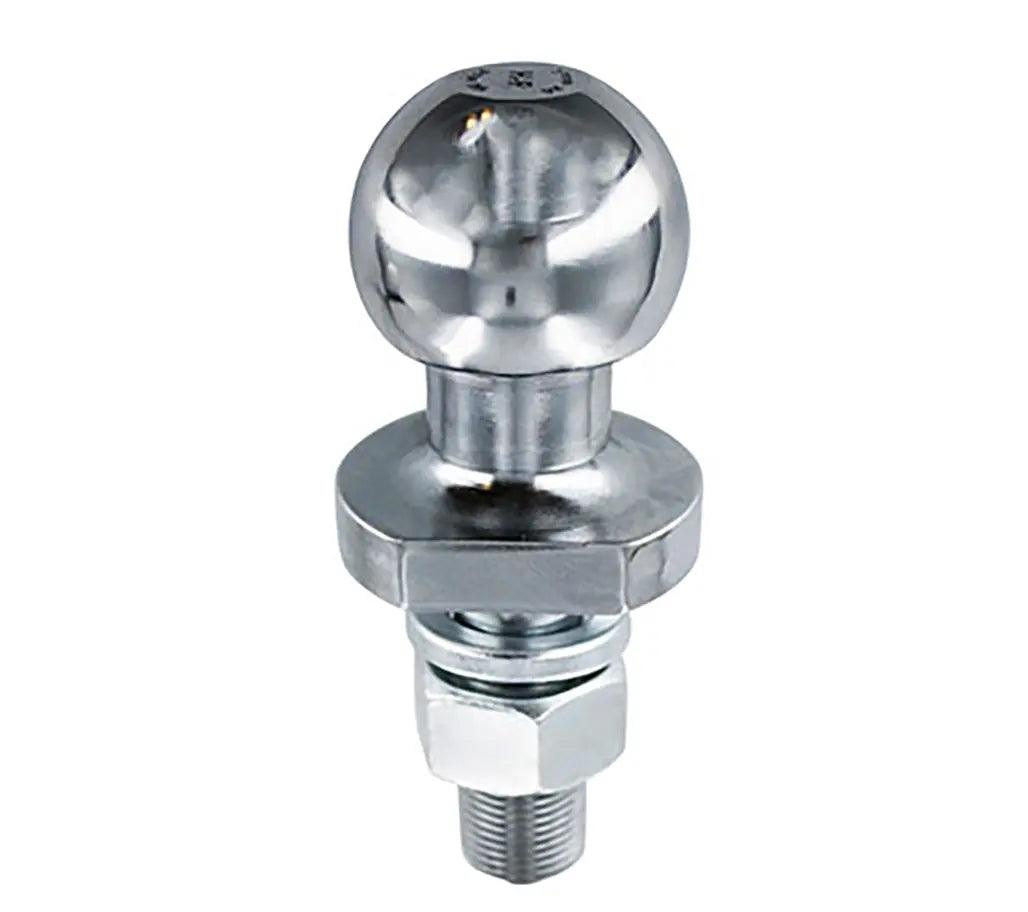 towball 50mm with 7-8" Shaft to Suit Alloy Drop Tow Hitches - Rated 3.5T - Everything Caravans