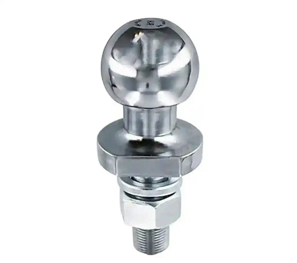 towball 50mm with 7-8" Shaft to Suit Alloy Drop Tow Hitches - Rated 3.5T - Everything Caravans