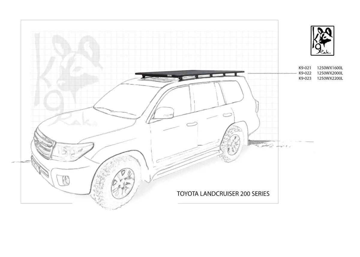200 Series K9 Roof Racks Expedition Quality - Everything Caravans