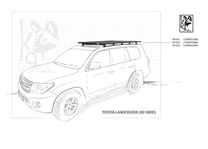 200 Series K9 Roof Racks Expedition Quality - Everything Caravans