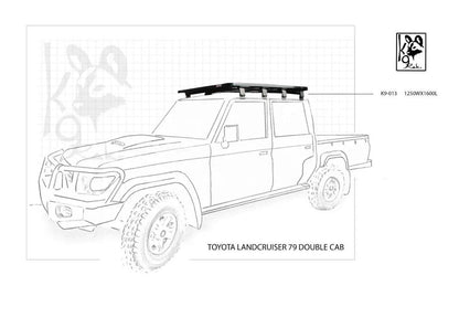 79 Series K9 Roof Racks Expedition Quality - Black Friday Sale - Everything Caravans