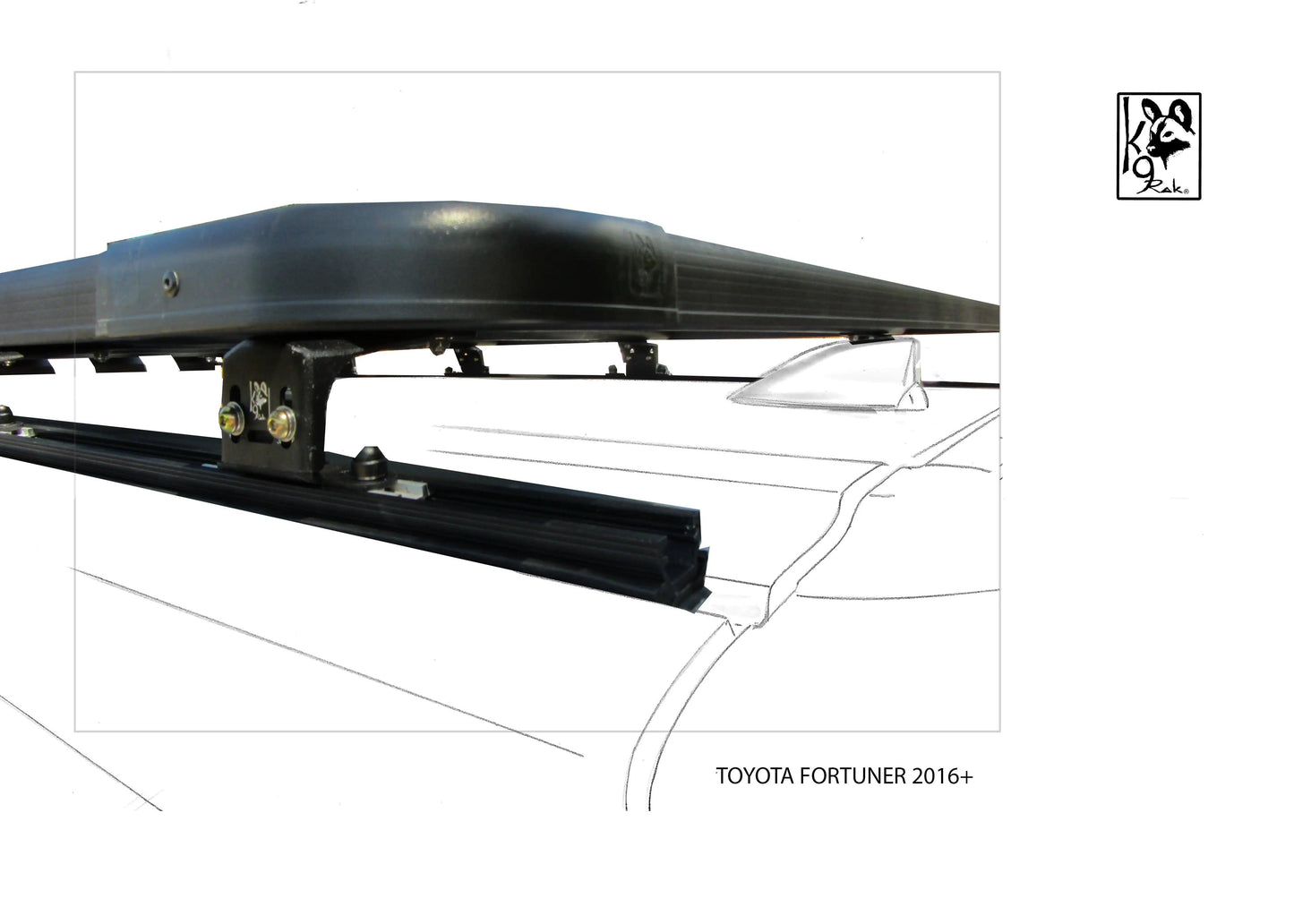 Fortuner 2016+ K9 Roof Racks Expedition Quality - Everything Caravans