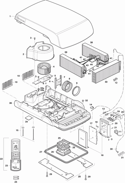 Truma Fixing Kit- Left and Right Hand Side Aventa - Everything Caravans