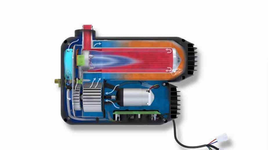 Truma Varioheat Gas Caravan Heater Complete install Kit Black