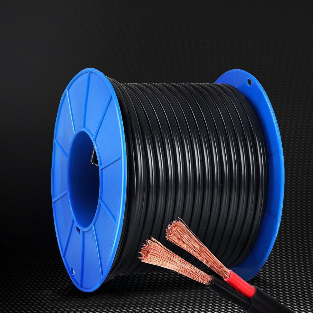 Twin Core Wire Electrical Automotive Cable 2 Sheath 450V 6mm 60M - Everything Caravans