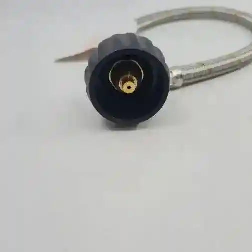 New Type Gas Hose POL 1-4 inverted Flare Flexible Pigtail 600mm Long - Everything Caravans