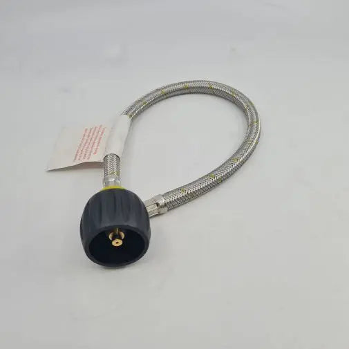 Type F LCC27 X 1/4 MNPT Flexible Pigtail 450mm Gas Components