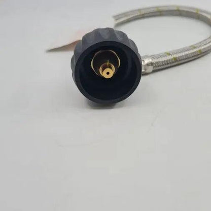 New Type Gas Hose POL 1-4 MNPT Flexible Pigtail 600mm - Everything Caravans