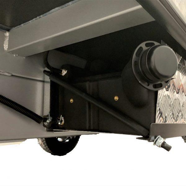 Under Caravan Mount Diesel Heater Tank Black 15 Litre - Everything Caravans