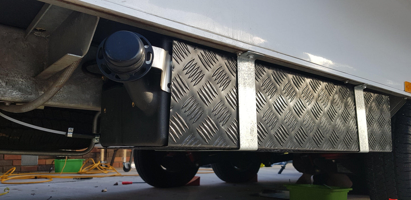 Under Caravan Mount Diesel Heater Tank Black 15 Litre - Everything Caravans