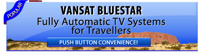Vansat Bluestar Automatic Satellite Dish System - Full Australia Coverage - Everything Caravans