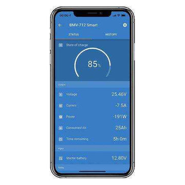 Victron Battery Monitor Bmv712 Smart Shunt and Monitor Bluetooth - Everything Caravans
