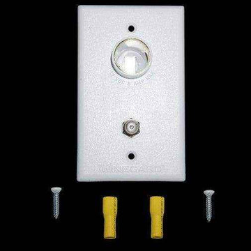 Winegard White 2nd TV Wall Plate Only. Tg-0741 - Everything Caravans