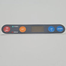 Waeco Control Panel Decal Membrane Decal All CF Verb - Everything Caravans