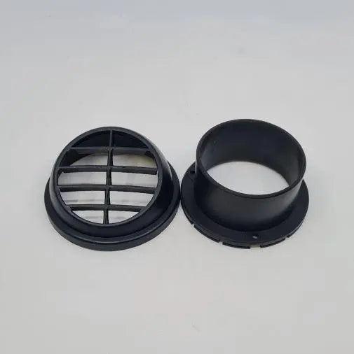 Warmda Diesel Heater Directional Outlet 75mm - Everything Caravans