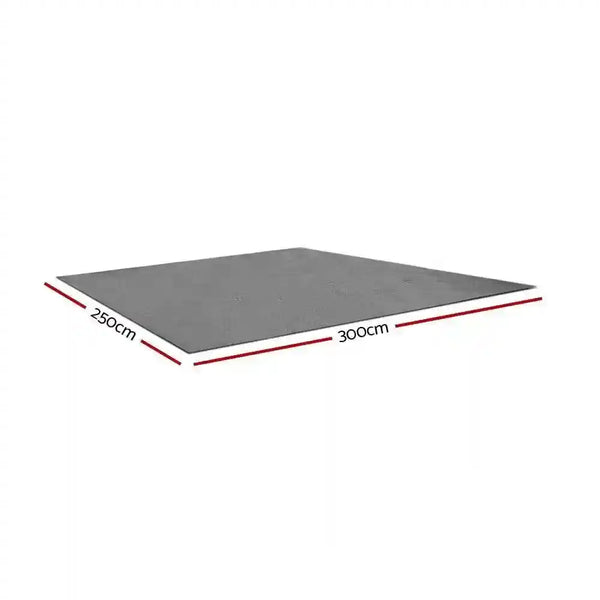 3Mx2.5M Annex Floor Mat Grey - Everything Caravans