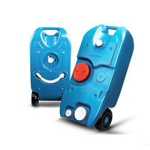 40L Blue Portable Wheel Water Tank - Everything Caravans
