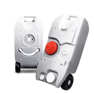 40L Grey Portable Wheel Water Tank - Everything Caravans