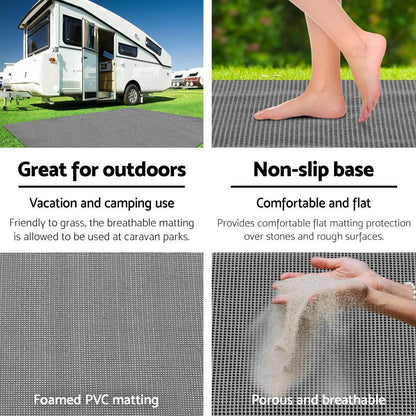 5Mx2.5M Annex Floor Mat Grey - Everything Caravans