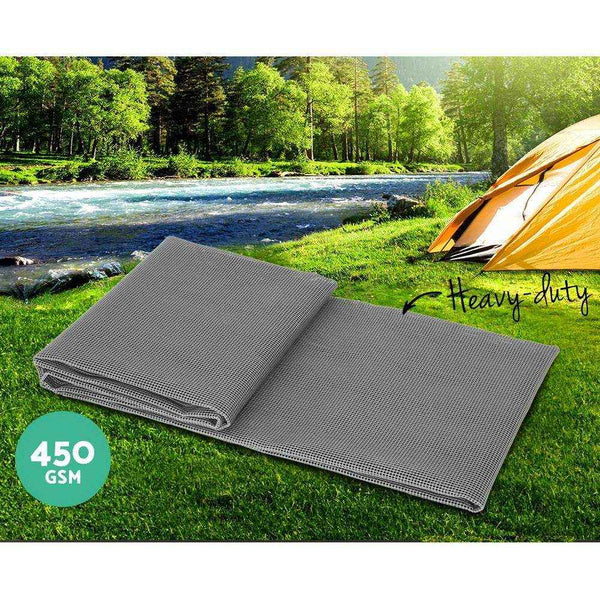 6M2.5M Annex Floor Mat Grey - Everything Caravans