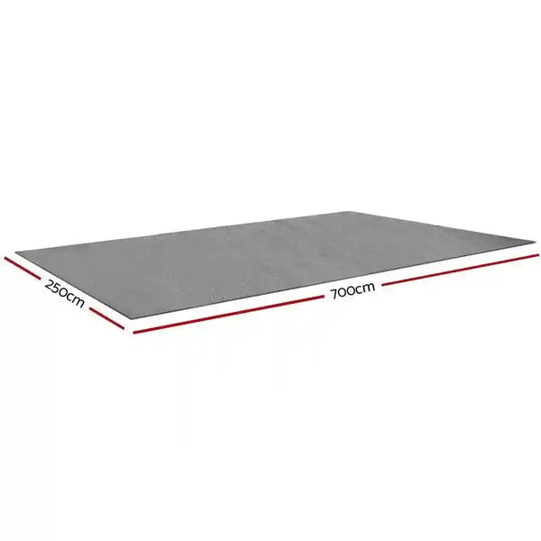 7Mx2.5M Annex Floor Mat Grey - Everything Caravans