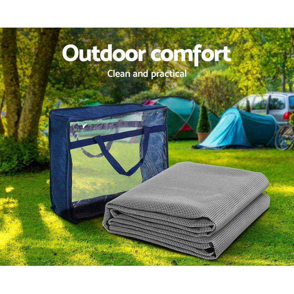 7Mx2.5M Annex Floor Mat Grey - Everything Caravans