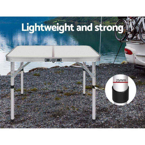 Foldable Kitchen Camping Table Lightweight and Portable - Everything Caravans