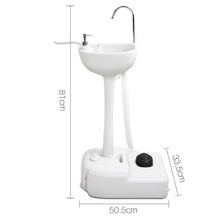 Portable Camping Wash Basin 19L Wash Stand - Everything Caravans
