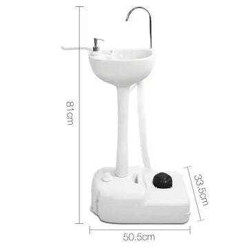 Portable Camping Wash Basin 19L Wash Stand - Everything Caravans
