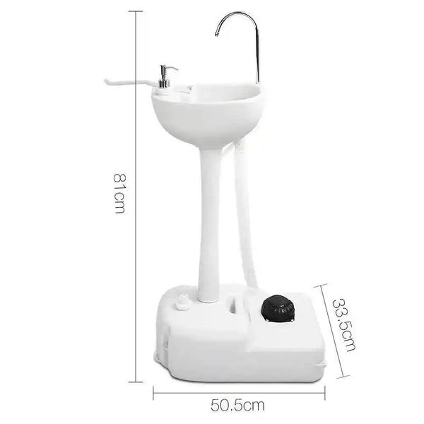 Portable Camping Wash Basin 19L Wash Stand - Everything Caravans