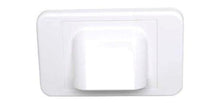 White Shovel Nose Wallplate - Everything Caravans