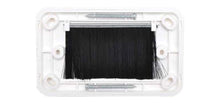 White Shovel Nose Wallplate - Everything Caravans