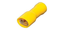 Yellow 6.3mm Female Spade Crimp - Everything Caravans